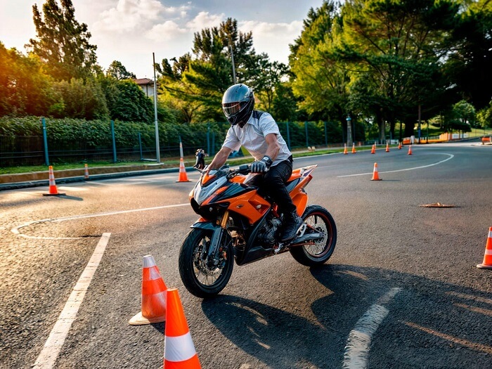 Получите права на управление мотоциклами 🏍️💨 в Санкт-Петербурге с автошколой Дистанция! 📚 Обучение на категорию 【A】 включает теоретические и практические занятия, 👨‍🏫 а опытные инструкторы помогут вам освоить навыки вождения. Гибкий график и доступная стоимость 💰 делают обучение комфортным для каждого. ✨ Записывайтесь на курсы и откройте для себя мир свободы на двух колесах!